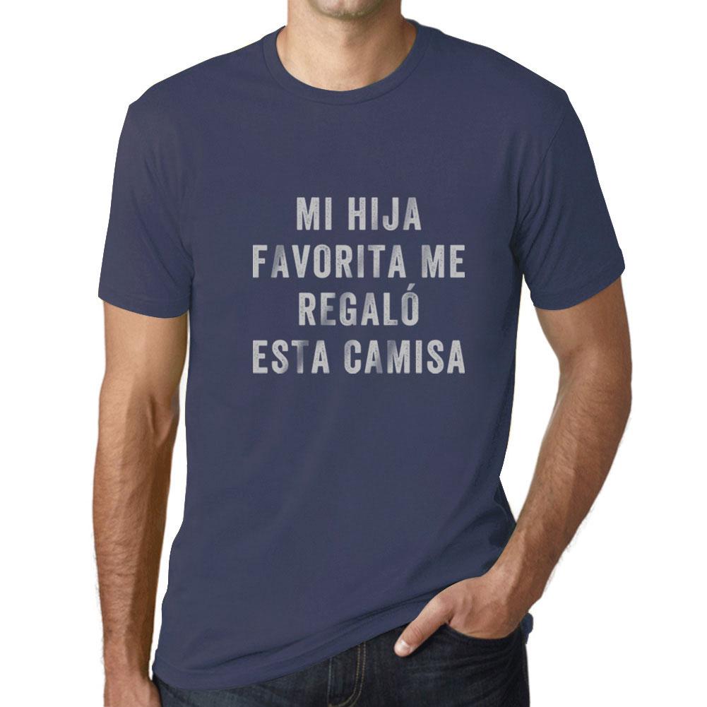 ULTRABASIC - Hombre Camiseta Grafico Tee Shirt Mi Hija Favorita Me Regalo Esta Camisa