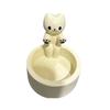 Cartoon Kitten Candle Holder Cartoon Kitten Candle Holder Valentine's Day Cat Warm Decoration