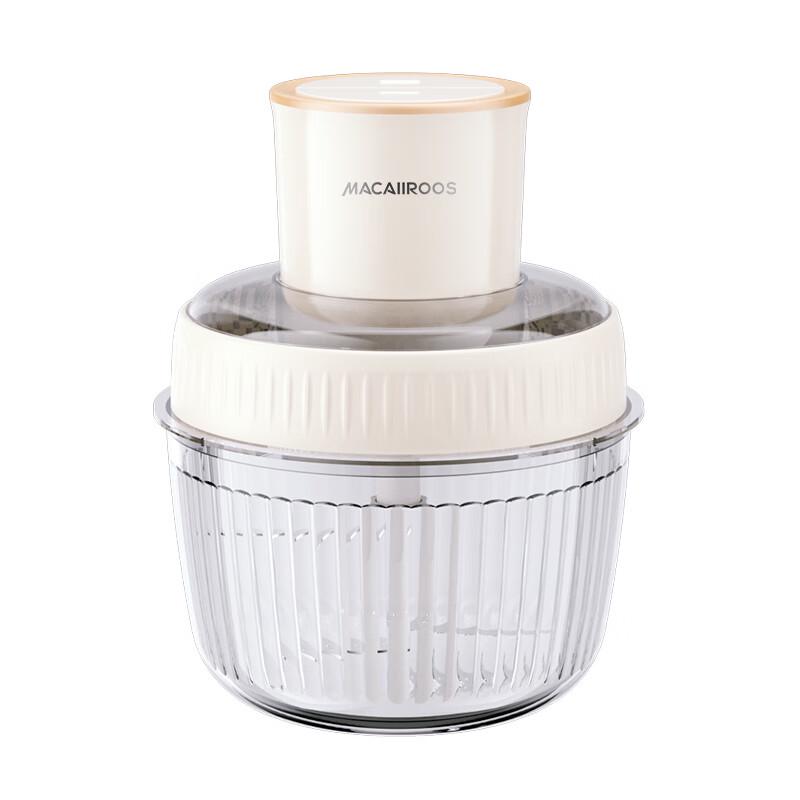 Macaiiroos 2L Electric Food Processor & Meat Grinder CN plug (adapter included)