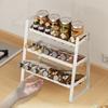 Kitchen Spice Rack Organizer Multi Layer Seasoning Condiment Shelf Bevelled Design Perfect For Seasoning Bottles