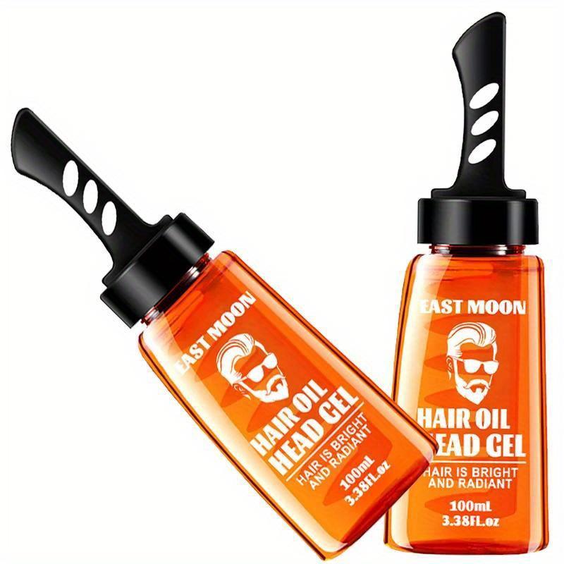 100 мл два в одном масло для волос гель крем для волос расческа с широкими зубьями винтажное масло для волос большая задняя часть головы расческа для волос воск для укладки увлажнение стойкая фиксация для мужчин