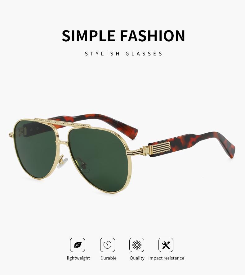 Солнцезащитные очки-авиаторы 2025 года с зеркальными линзами-лягушками - ощущение высокого класса