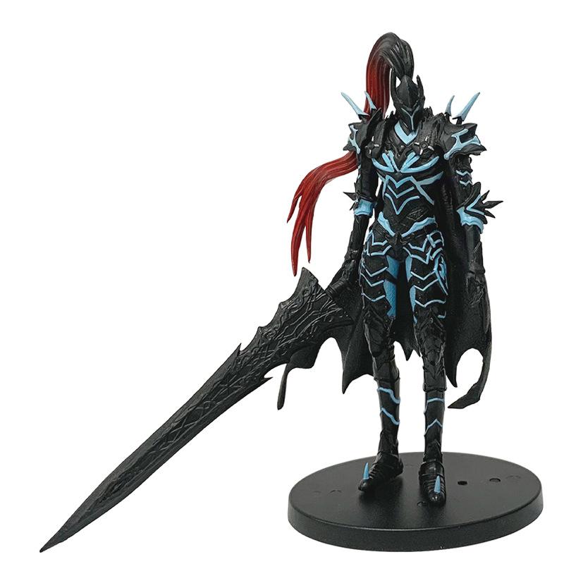 I will upgrade the Knight Commander Yagerit's Bloody Shadow Legion figurine model desktop ornament alone