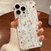 Чехлы для мобильных телефонов iPhone 11 13 15 Pro Max 12 14 Pro Max Чехол для iPhone 16 15 Plus 13 Pro 12 Матовая текстура с рисунком в виде мультяшных цветов