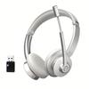 Wireless Telephone Headset with Microphone | Wireless Office Headphones for Remote Work and Business Calls