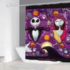 Кошмар перед Рождеством Занавеска для душа Занавески для дома Аксессуары для ванной комнаты Ванна Спальни Водонепроницаемая тканевая штора