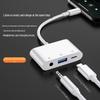 OTG Adapter: Charge & Listen - Lightning, USB, and 3.5mm Audio Converter by Biaz