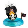 8 шт. Аниме One Piece Пиратский корабль Модная Слепая коробка Коробка-сюрприз Кавайные украшения Фигурки Домашний декор Настольный