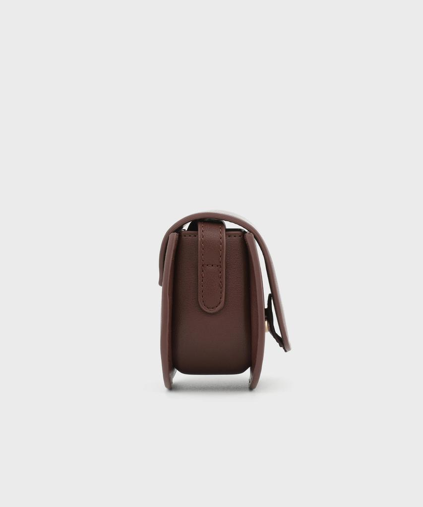 Сумка Monsac Ready Micro Mini Темно-коричневая Ap12-2324-Db