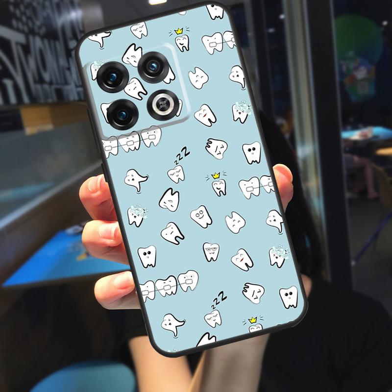 Чехол для телефона OnePlus 12 12R 13 R 11 9 10 Pro 8T 9RT 10T OnePlus Nord N20 N30 CE 4 2 3 Lite с рисунком 'Стоматолог Зуб'