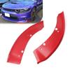 Pair Fits For 2015-2022 Dodge Charger SRT Scat Pack Front Bumper Lip Splitter Protector QS1