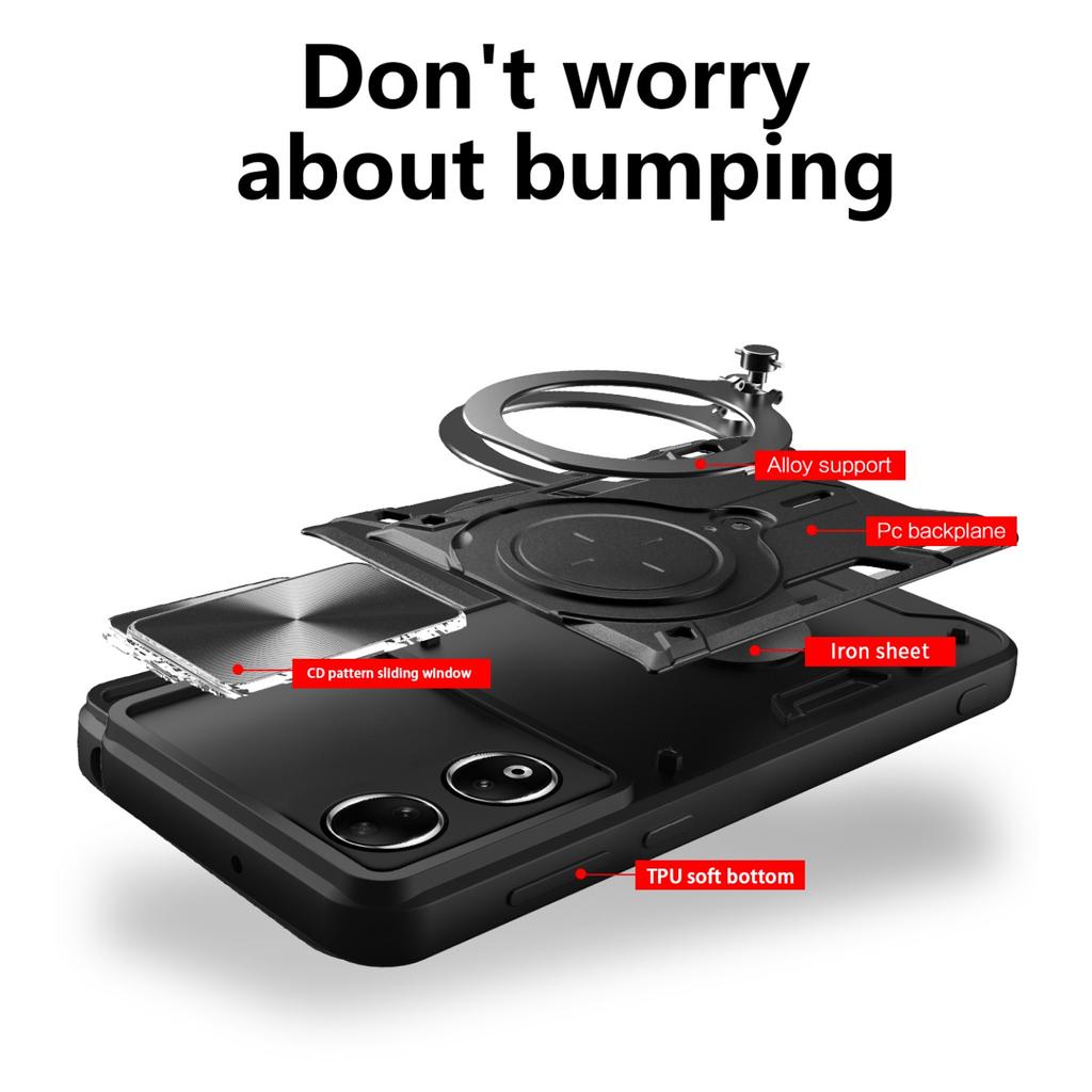 Броня Магнитный чехол для Honor Magic 6 Lite 5G 90 Lite X9B5G X8B X7B Nova 11i 11 Pro 4G кольцо-держатель-подставка противоударный чехол Fundas