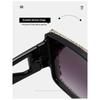 Oversized Square Diamond Y2k Sunglasses New Women Men Fashion Rhinestone Sun Glasses Lady Luxury  Designer Eyewear UV400 Unisex