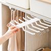 Pull Out Retractable Clothes Drying Rack Plastic Cabinet Top Hook Lingerie Slide Hook Closet