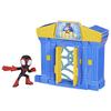 Hasbro MARVEL Spidey and the Amazing Friends City Block Citibank, 2.5 Inch (6 Cm) Size Action Figure, Play Set, for Ages 3 and Up F8362 Genuine Produc