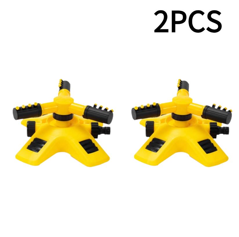 1/2/3PCS 360 Degree Automatic Rotating Water Pipe Garden Lawn Sprinkler Yard Large Area Coverage Watering Irrigation Spraye