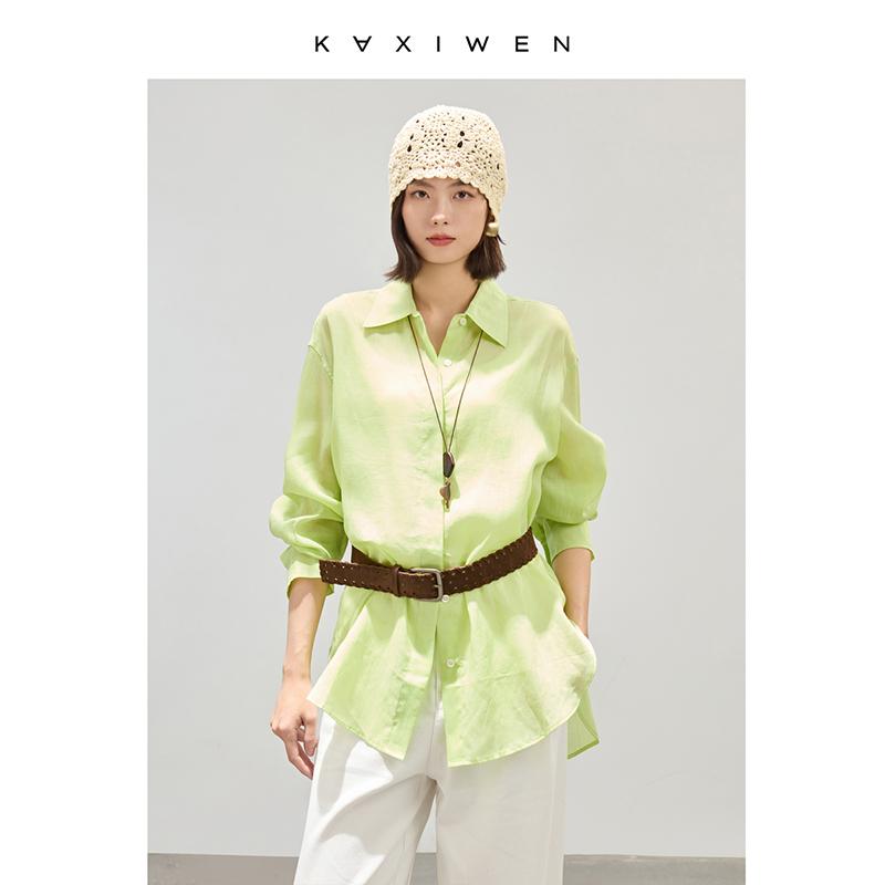 Smart old money ramie shirt