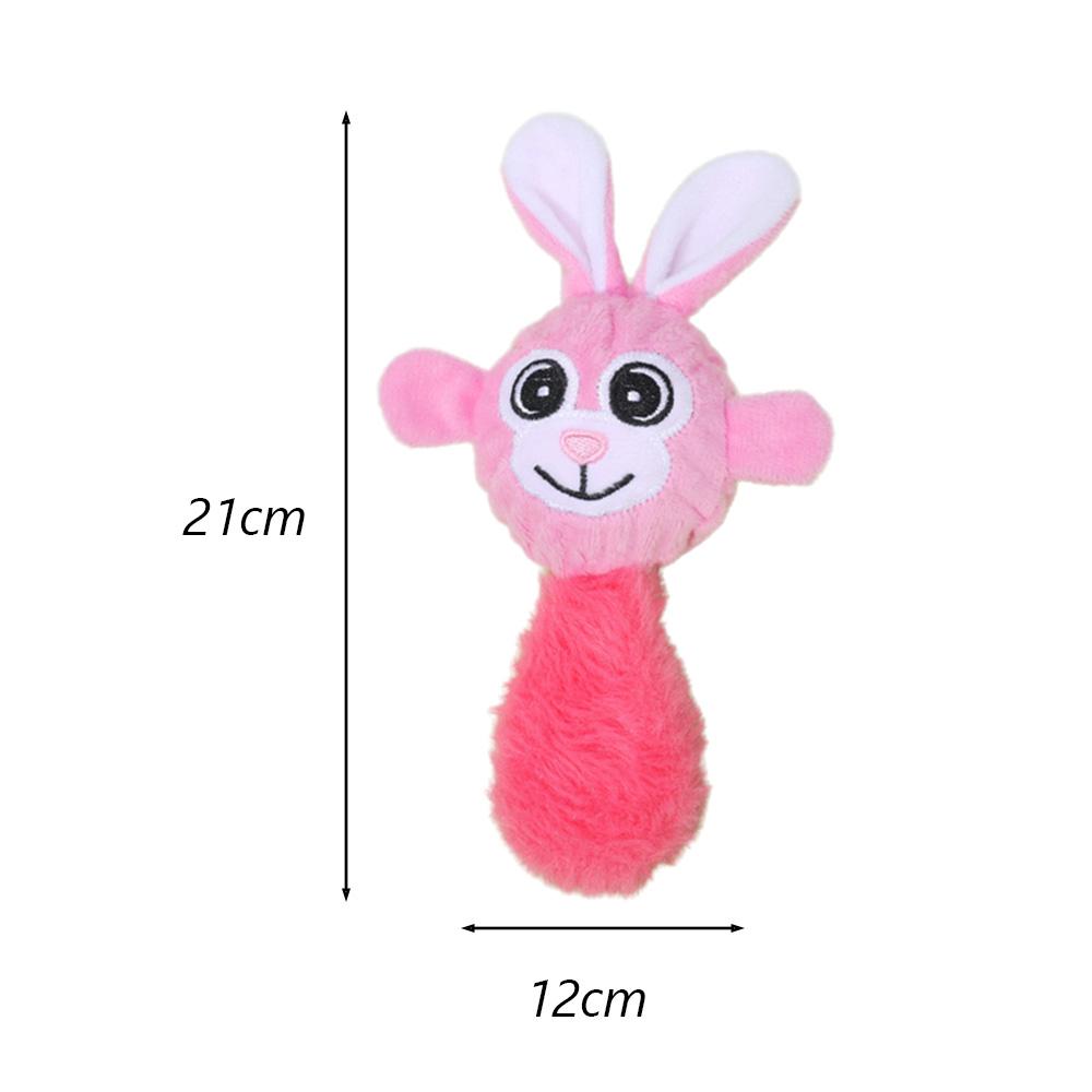 Plush Stuff Squeaky Puppy Dog Toy Teeth Cleaning Pet Chew Toys for Small Dogs Pomeranian Pinscher Chihuahua mascotas Accessories