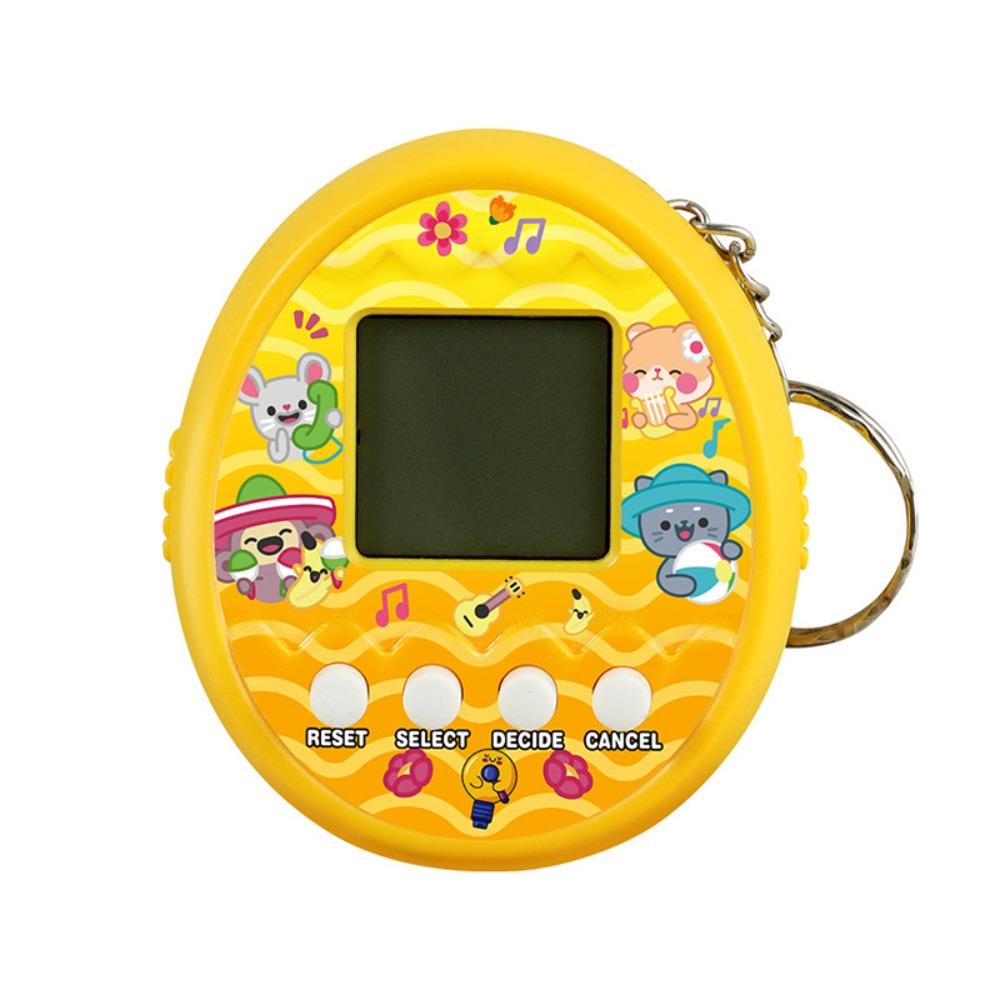 Мини-электронная игровая консоль, портативный брелок для кормления домашних животных, машина для детей