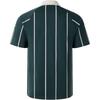 Adidas Tiro Stripe Heavy Jersey Tee Loose-Fit Printed Short-Sleeve Polo Men Tops Night-Sky-Green JC5744