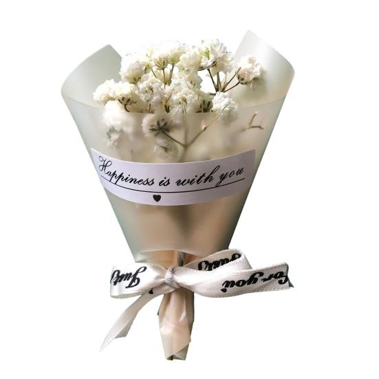 Мини букет из сухоцветов Натуральный цветок гипсофилы Оптом Дыхание ребенка Цветочный букет для DIY поделок Реквизит для фото Подарок Приглашения Декор