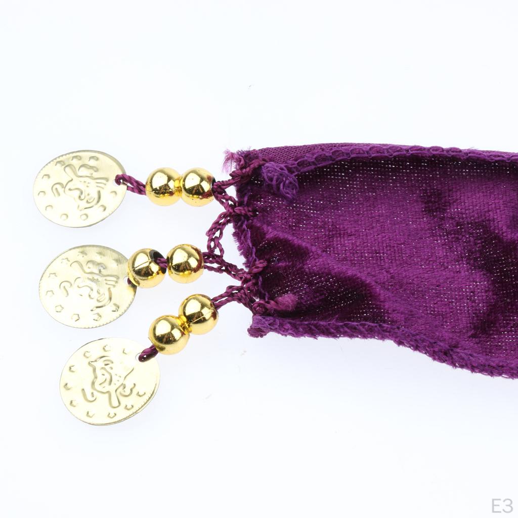 Coins Belly Dance Dancer Costume Hip Scarf Belt Waist Wrap Skirt