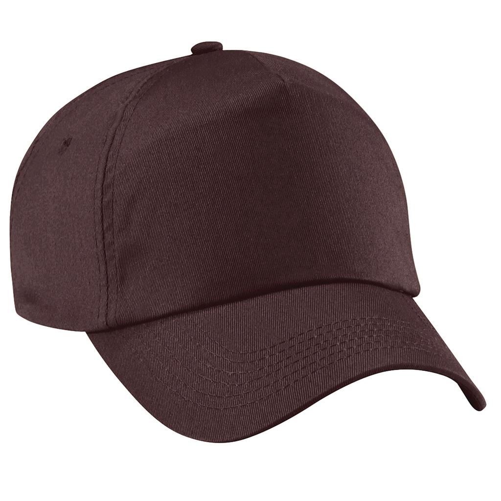 Beechfield Unisex Plain Original 5 Panel Baseball Cap