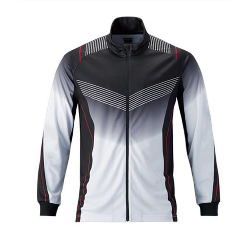 Mens Quick-Dry Fishing Shirt Long Sleeve UV Protection Outdoor
