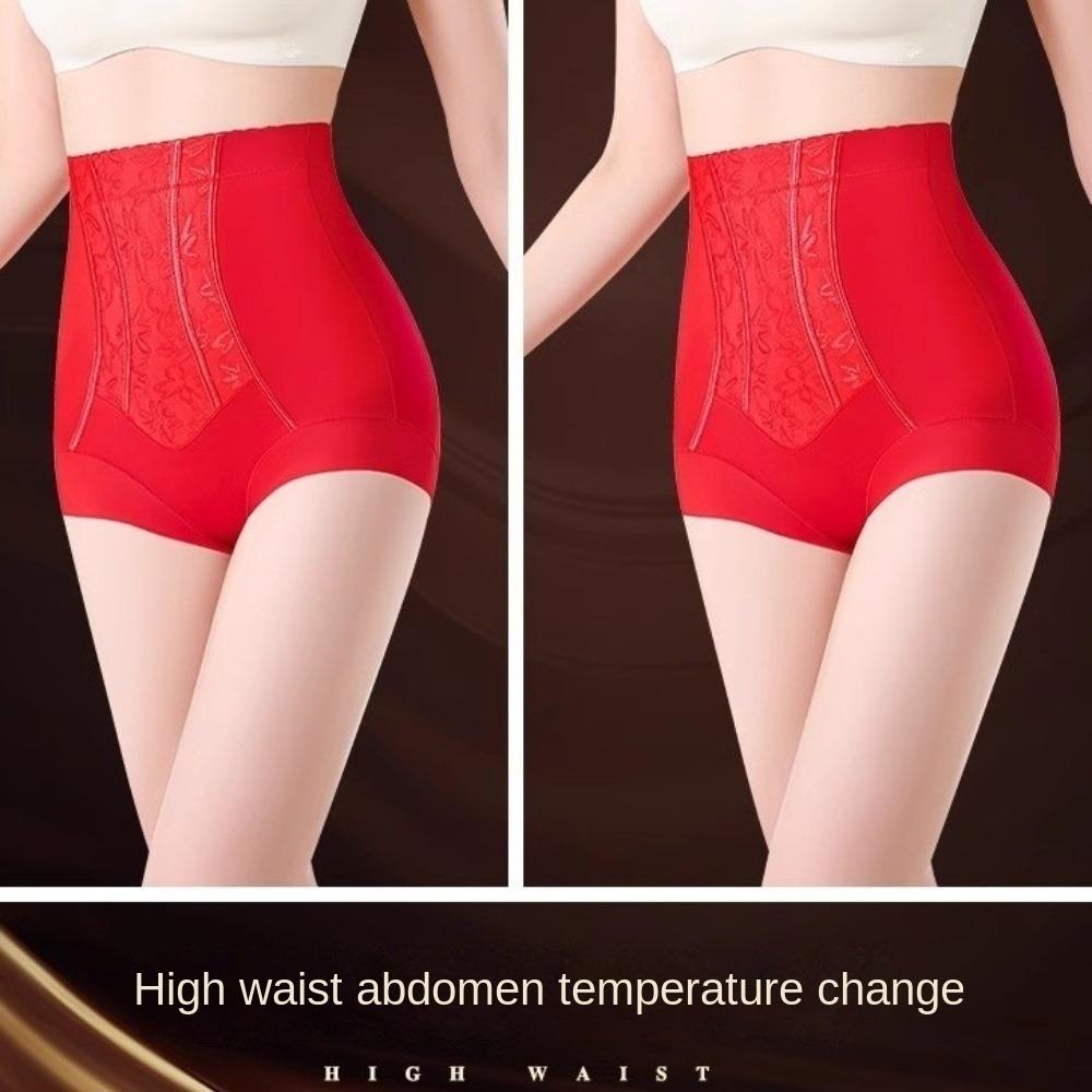 Цветы Трусы с эффектом пуш-ап для ягодиц Большой размер Стягивающее белье Бесшовные трусы Послеродовые