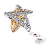 Pandora Intertwined Star Hollow Design Gold Plated Pendant Women pendant Silver 763590C01