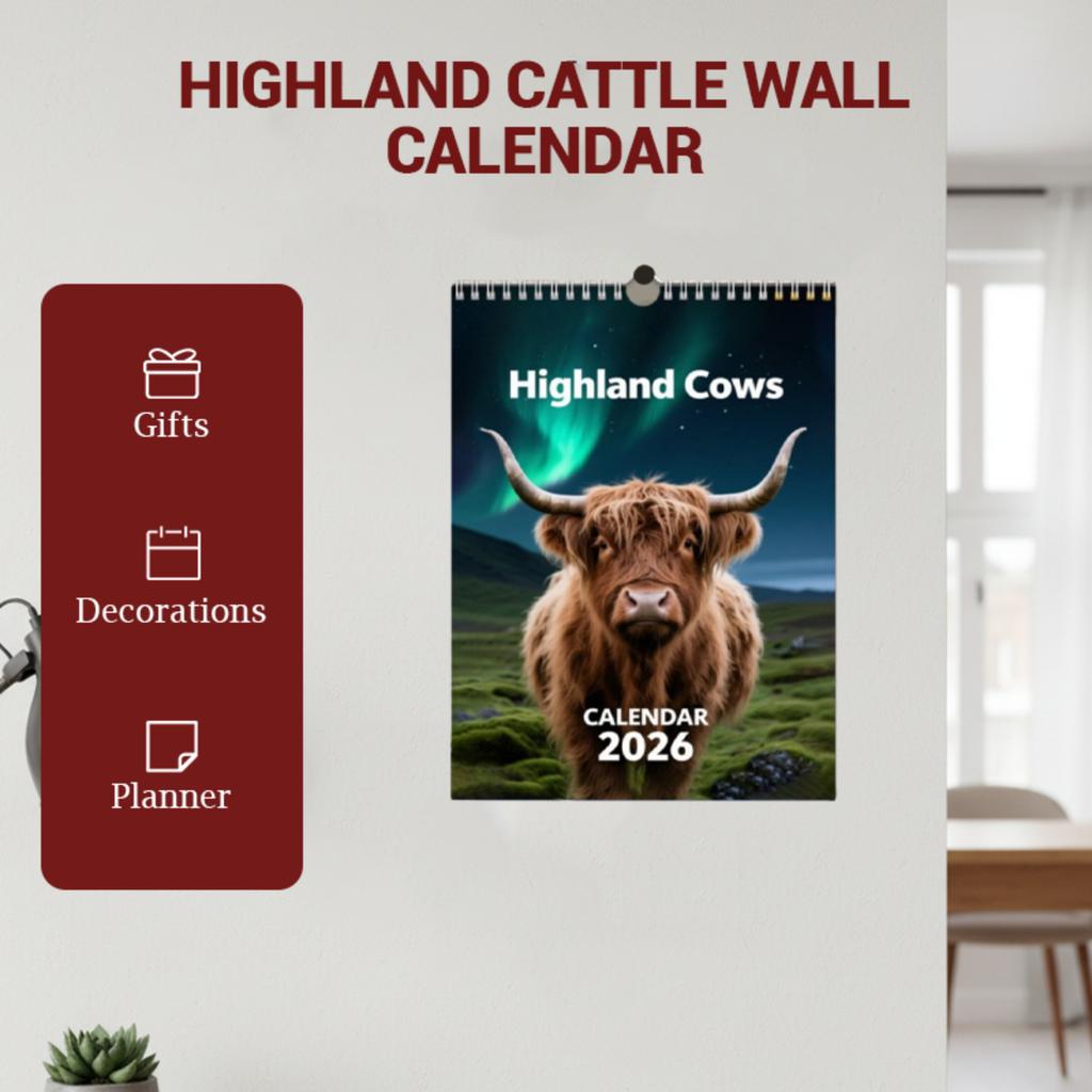 2026 Wall Calendar, Fun Themed Calendar, Fun Chat Gift, Perfect Choice For Home Use.
