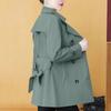 Women's Windbreaker Women's Spring and Autumn Fashion Casual Versatile Medium Length Coat Women's Coat