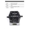 TANKE Bike Pedals Non-Slip Nylon MTB/Road Bicycle Pedals Bearing Cycling Footrest Black/Red/Gray/Orange