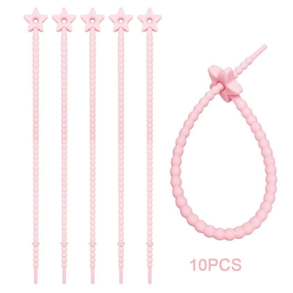 10 шт. Регулируемый брелок своими руками, силиконовый шнурок, ювелирный шнурок, подвеска для сумки, подарки, кабельная стяжка