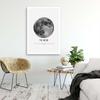 Canvas print, Moon