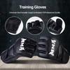 1Pair Professional Training Gloves Kickboxing Gloves  for Adult Sanda Boxing UFC Training