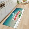 Christmas Kitchen Sand Carpet Doormat Long Floor Mat