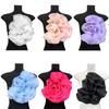 1Pc Three-dimensional Fashion Organza Personality Flower Decoration DIY Accessories Irregular Clothing Accessories Manual