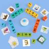 Детский пазл, сложение, вычитание, умножение, деление, тренировка числового мышления, игрушки-кубики для составления английских слов