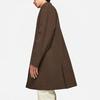 Nike Minimalist Stand Collar Mid-Length Trench Coat Men Outerwear Velvet-Brown DH2902-220