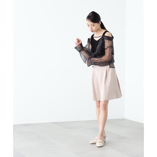 [JILL by JILL STUART] [Предзаказ: [Прибытие в конце марта - начале апреля] Прозрачный рубашечный комплект