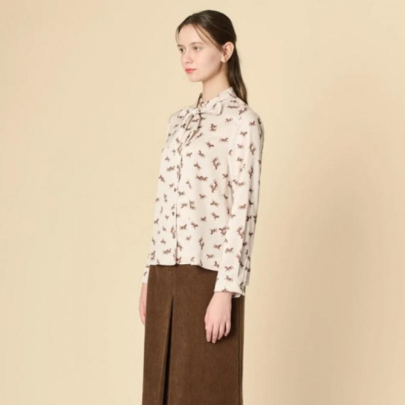 BCBG Блузка с классическим принтом B4f8b440