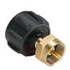Outdoor Camping Picnic GasCylinder Propane GasTank Refill Adapter QCC To Propane Converter Brass