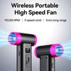 110000 об/мин мощный турбовентилятор бесщеточный двигатель холодный воздуходув ручной беспроводной фен для кемпинга
