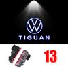 2Pcs LED Car Door Projector Welcome Ghost Shadow Light For VW Touareg Golf 5 6 7 Passat B6 B7 B8 B9 MK6 MK7 R GTI Accessories