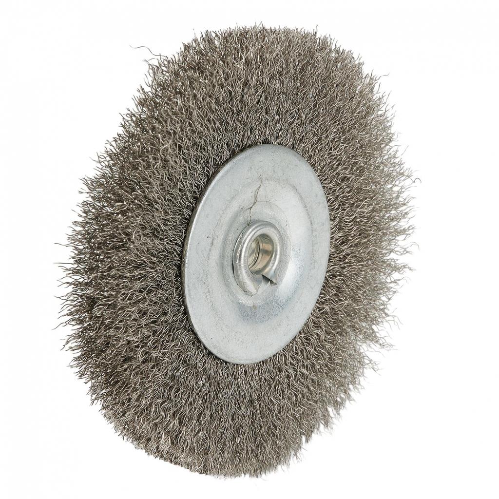 Детали Проволочная щетка-колесо из нержавеющей стали Полезные аксессуары 13 мм