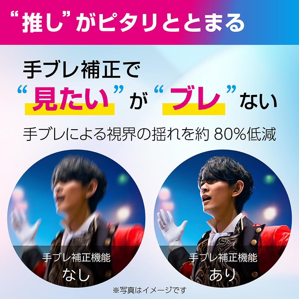 Nikon Image Stabilizer Binoculars STABILIZED 10x25 S Oshikatsu Live Concert