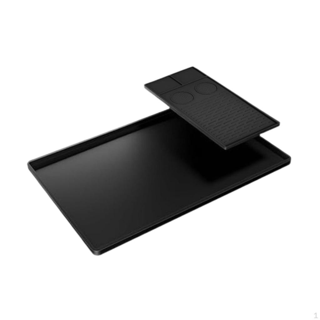 Коврик для кофемашины, Противоскользящий, Сохраняет столешницы сухими, Термостойкий, Подкладка для кофеварки для шкафа