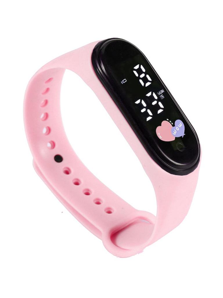 Детские светодиодные мультяшные спортивные часы - Студенческие сенсорные электронные часы.