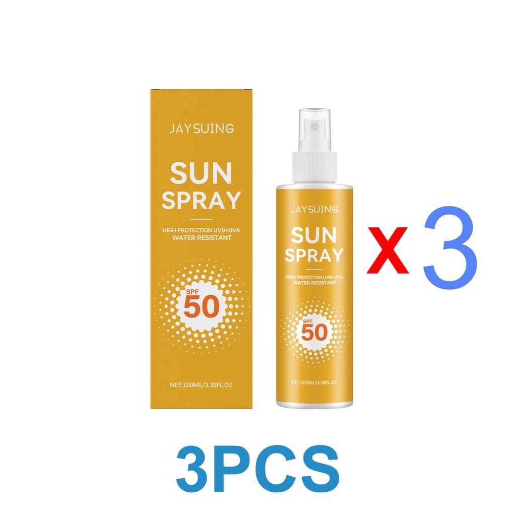 Sunscreen Spray Anti-Aging Wrinkle Moisturizing Soothing Face Spray Waterproof UV Protection Facial Body Neck Skin Care Serum